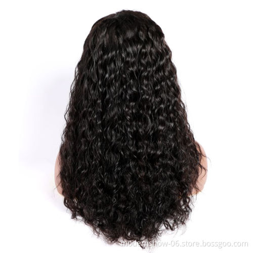 Mink Brazilian Cuticle Aligned Water Wet and Wavy Hair Wigs,Human Hair Lace Front Wig